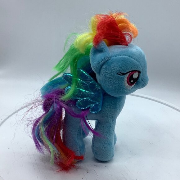My Little Pony Ty Beanie Babies Rainbow Dash Plush Toy Stuffed Animal 7" NEW NWT - Picture 5 of 7